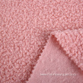 Fashion thermal textiles teddy plush flannels fabric